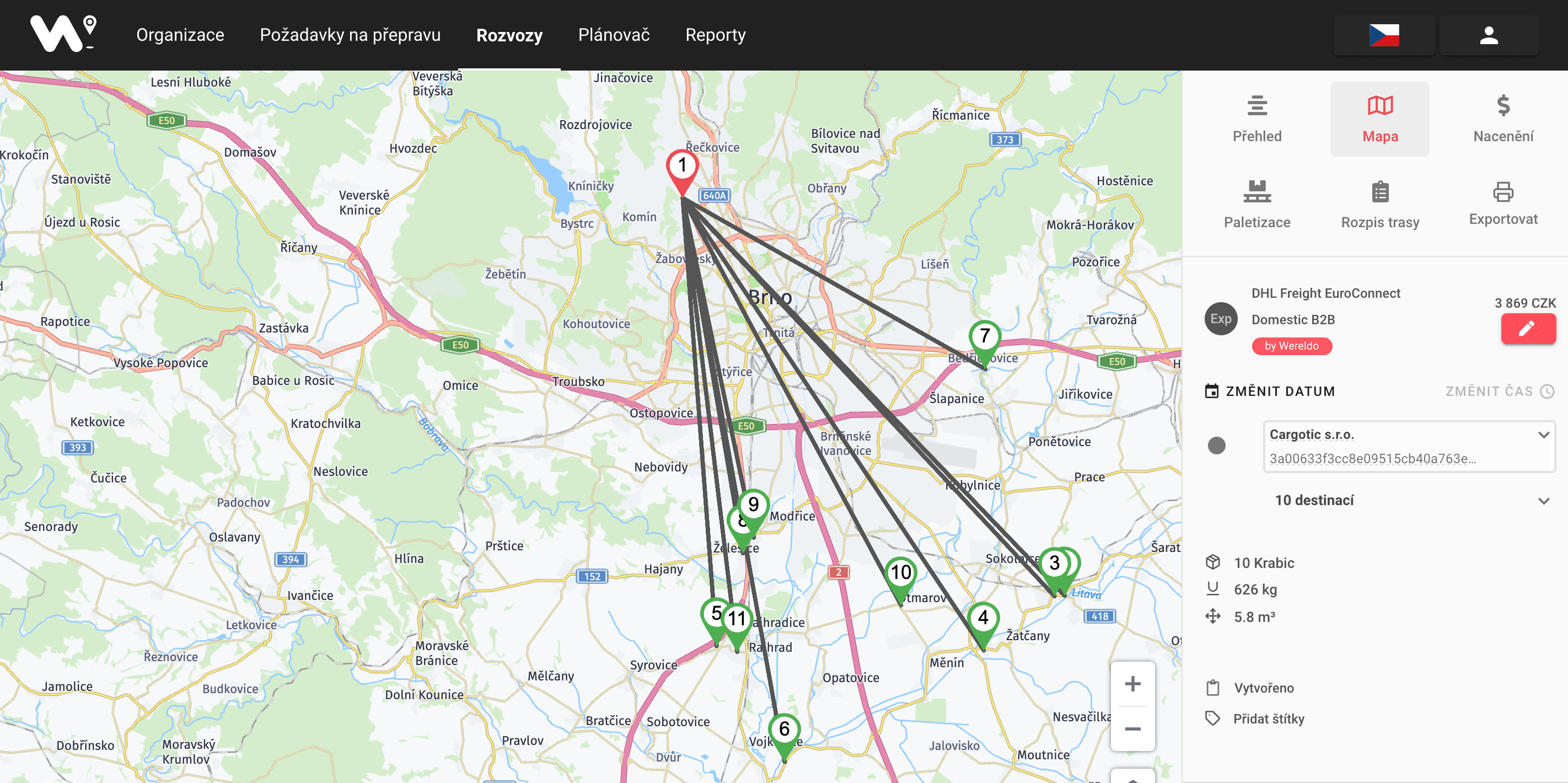 Wereldo app screenshot