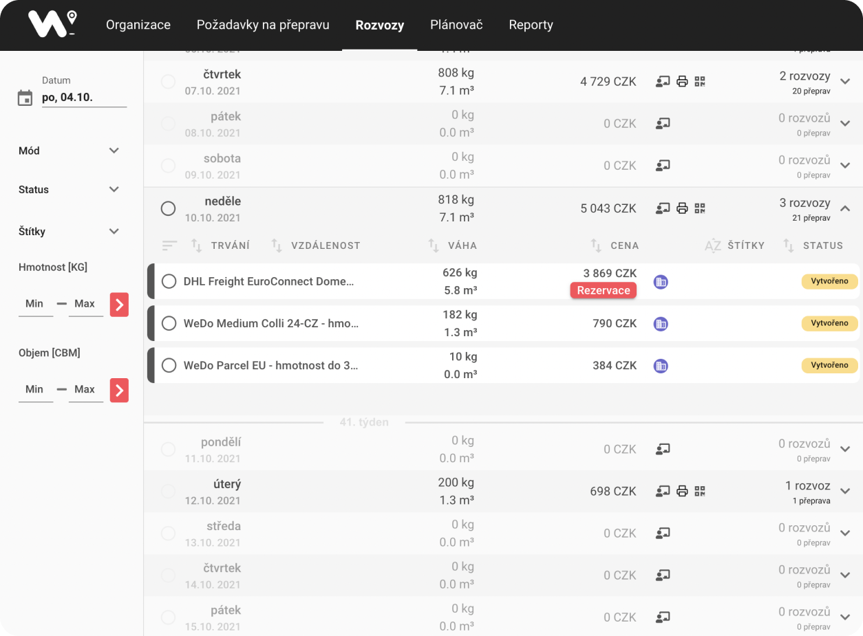 Wereldo app screenshot